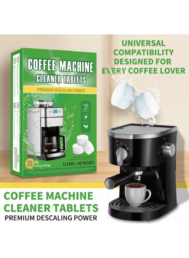نكومي أقراص تنظيف ماكينة القهوة، 30 قرصًا، لإزالة الترسبات وإزالة الروائح الكريهة لجميع ماكينات القهوة وآلات الإسبريسو، أقراص مزيلة للروائح - Image 4