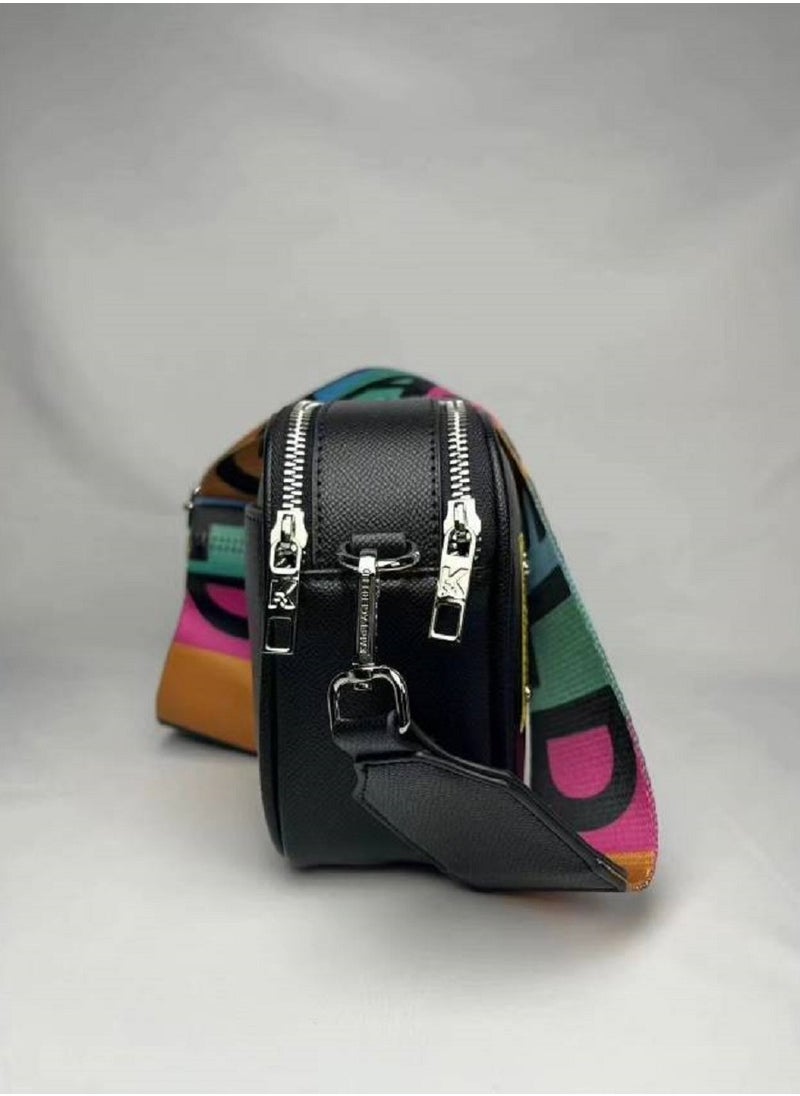 Karl Lagerfeld Paris - Karl Lagerfeld Maybelle Double Zip Charm Crossbody - Image 1