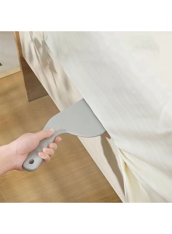 2 قطعة من أدوات رفع المراتب وترتيب ملاءات السرير ملاءات سرير محشوة بالأدوات - أدوات ترتيب الملاءات الملائمة والمسطحة تثبيت الملاءات إدخال الملاءات رفع المرتبة وتثبيتها أثناء تغيير الملاءات - Image 3