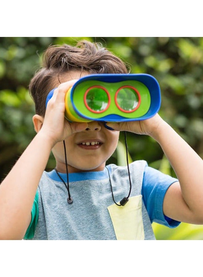 إديوكيشنال إنسايتس GeoSafari Jr. Kidnoculars Binoculars for Kids, Toddler  Kids Binoculars, Outdoor Play, Camping Gear, Ages 3+ - Image 3