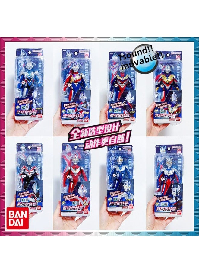 Genuine Wandai Sound Super Movable Doll Shining DiGa Ultraman Lita Mengbi Yousdekai Toy-Color:67699 Sound Movable Galaxy Vikley