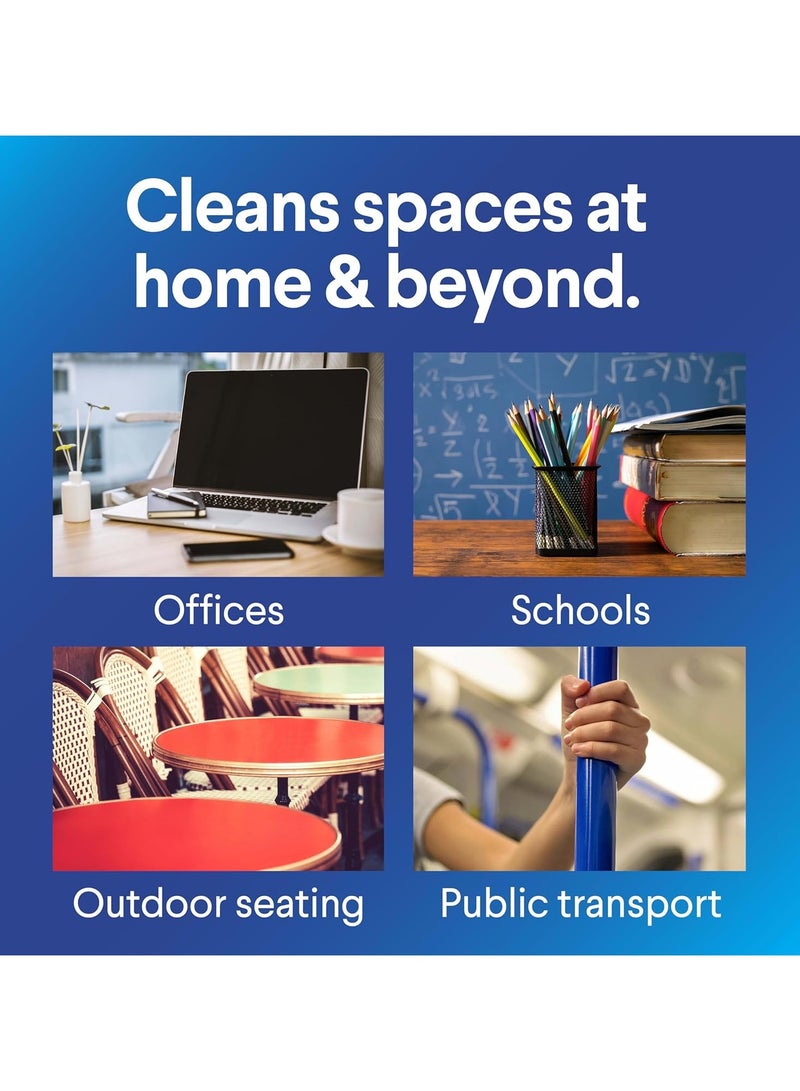 Clorox مناديل سكنتيفا المطهرة برائحة نسيم المحيط وجوز الهند خالية من المبيضات متعددة الأسطح - Image 5