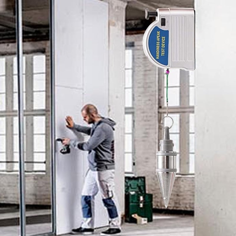 Magnetic Plumb Bob And Reel Kit Retractable Auto Stretching String Leveling Tool - Image 5