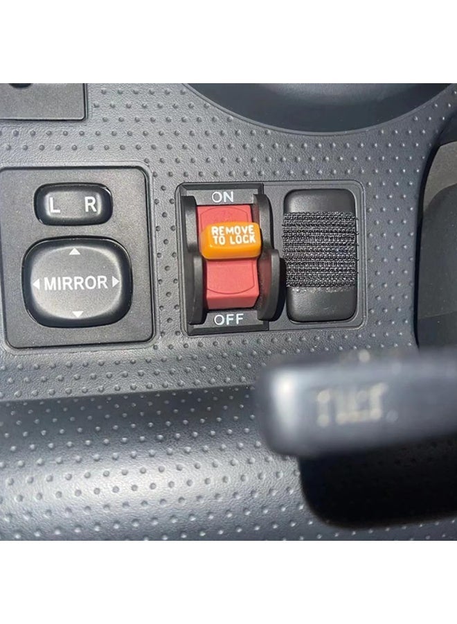 Alayjah, Premium ABS ESP Anti-Skid Switch Kit, Compatible With Toyota Fj Prado 2007-2022, 1 Year Warranty, Mud Escape Switch Wheel System Modification Off-Road Non-Slip, Traction Control - Offroad Switch - Image 3