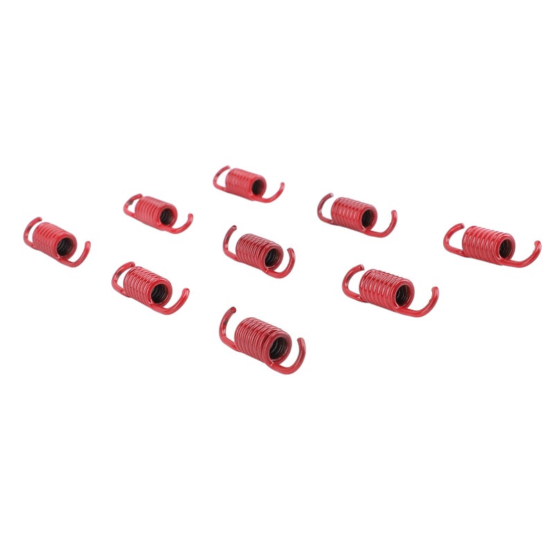 9PCS Red Clutch Springs High Performance 1500 RPM Clutch Springs Set for 50cc GY6 Motor Scooters QMB139 - Image 4