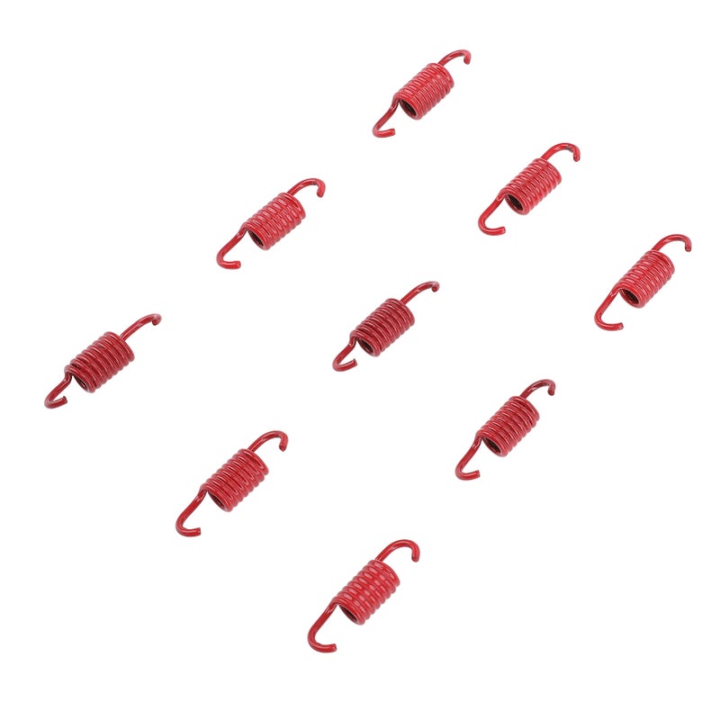 9PCS Red Clutch Springs High Performance 1500 RPM Clutch Springs Set for 50cc GY6 Motor Scooters QMB139 - Image 3