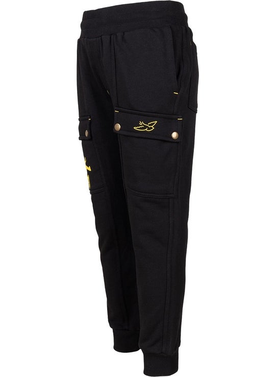 BRZ Collection Boys Printed Jogger Black Pants  - Image 2