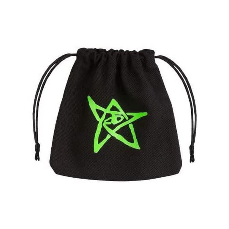 Q WORKSHOP QWorkshop BLACK Call of Cthulhu COC Dice Bag in Linen - Image 2