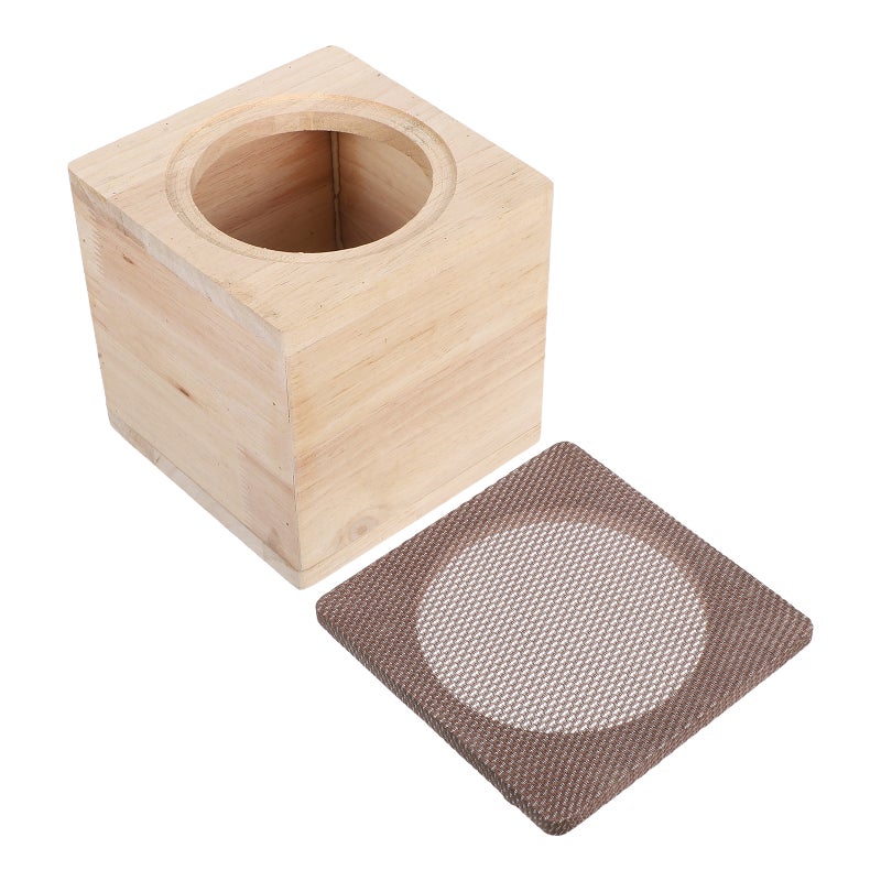 Car Audio Empty Enclosure Subwoofer Box Automotive Use Beige Solid Wood for 1Pcs - Image 5