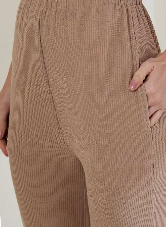 StyleStone طقم تي شيرت وسروال بتصميم ذاتي من ستايل ستون برقبة دائرية - Image 3