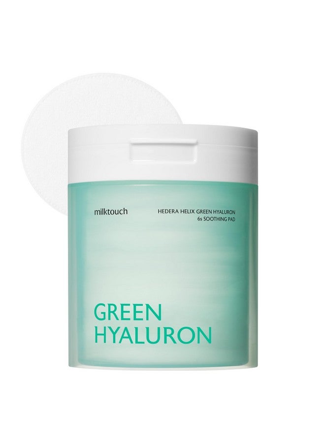 ميلك تاتش وسادات تونر حمض الهيالورونيك الخضراء - وسادات مرطبة ومهدئة للوجه بحمض الهيالورونيك وسنتيلا آسياتيكا للبشرة الحساسة والعناية بالمسام والاستخدام اليومي والتهدئة والترطيب والعناية بالبشرة الكورية 60 قطعة - Image 1
