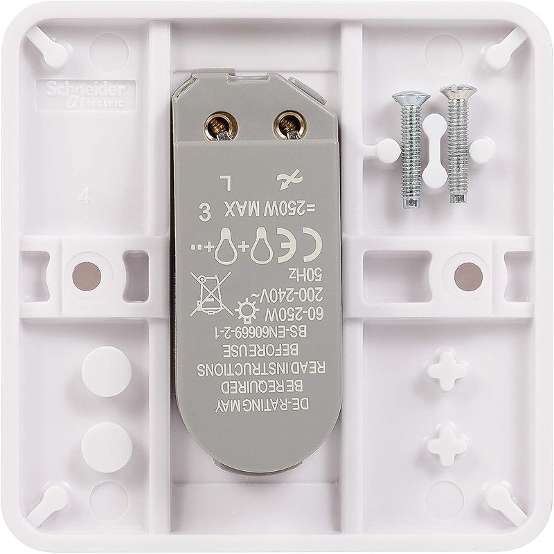 Schneider Electric Schneider Electric Lisse 250W 1 Gang Main Dimmer - Image 4