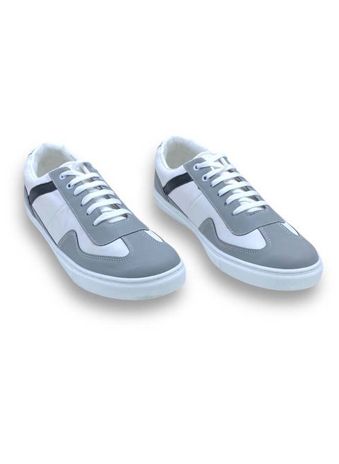Men's lace-up leather casual shoes
