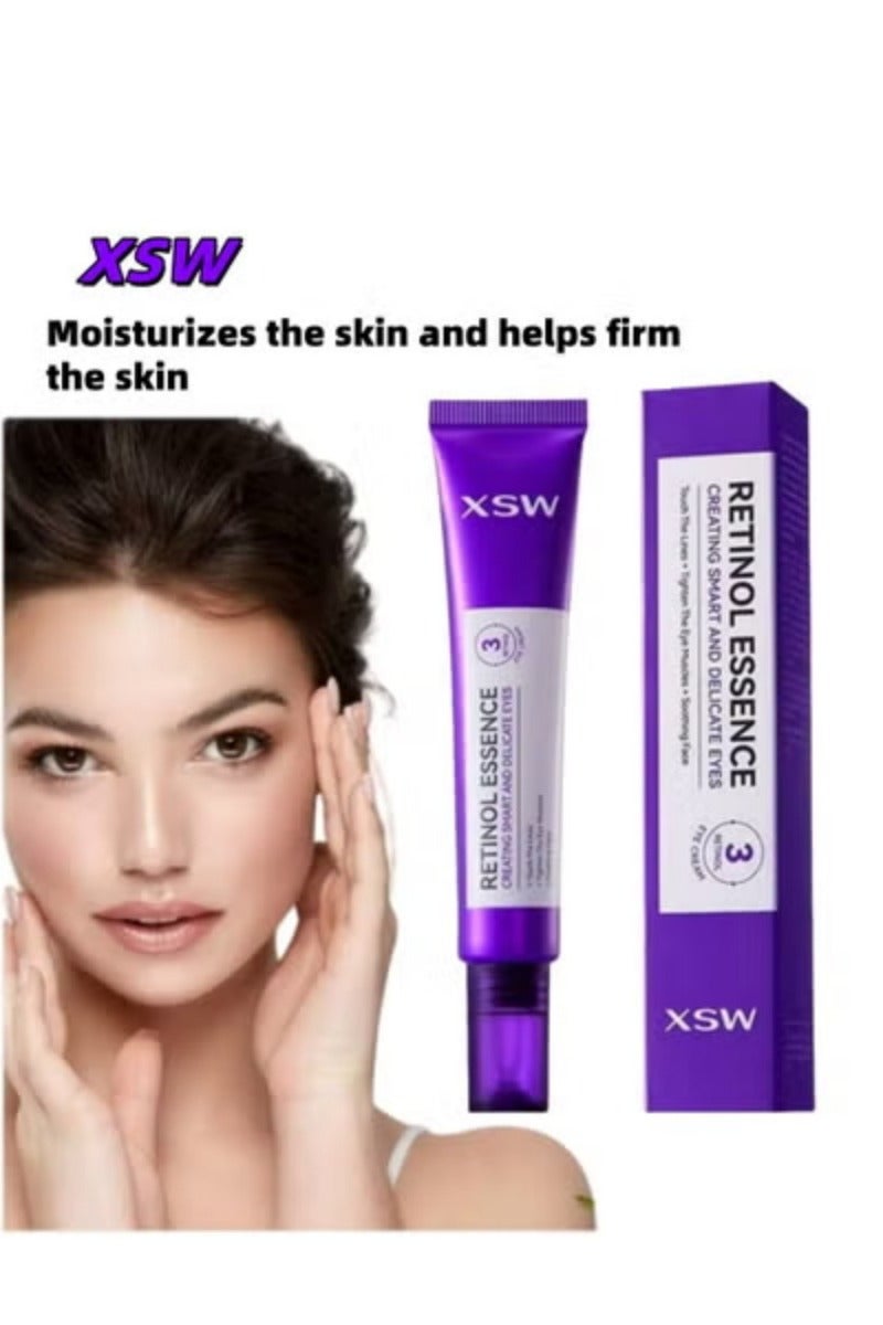 xsw Retinol Reactivating Eye Cream Anti-Aging Treatment for Dark Circles Puffy Eyes and Eye Bags - Image 1