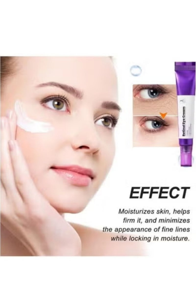 xsw Retinol Reactivating Eye Cream Anti-Aging Treatment for Dark Circles Puffy Eyes and Eye Bags - Image 2