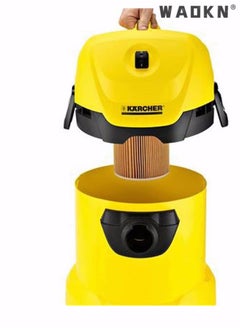دبليو أيه أو كي أن مرشح فراغ بديل لخرطوشة منظفات كارشر WD3 HEPA WD2250 WD3.200 MV2 MV3 WD2 WD3P WD 2200 SE 4001 منظف رطب وجاف  - Image 2