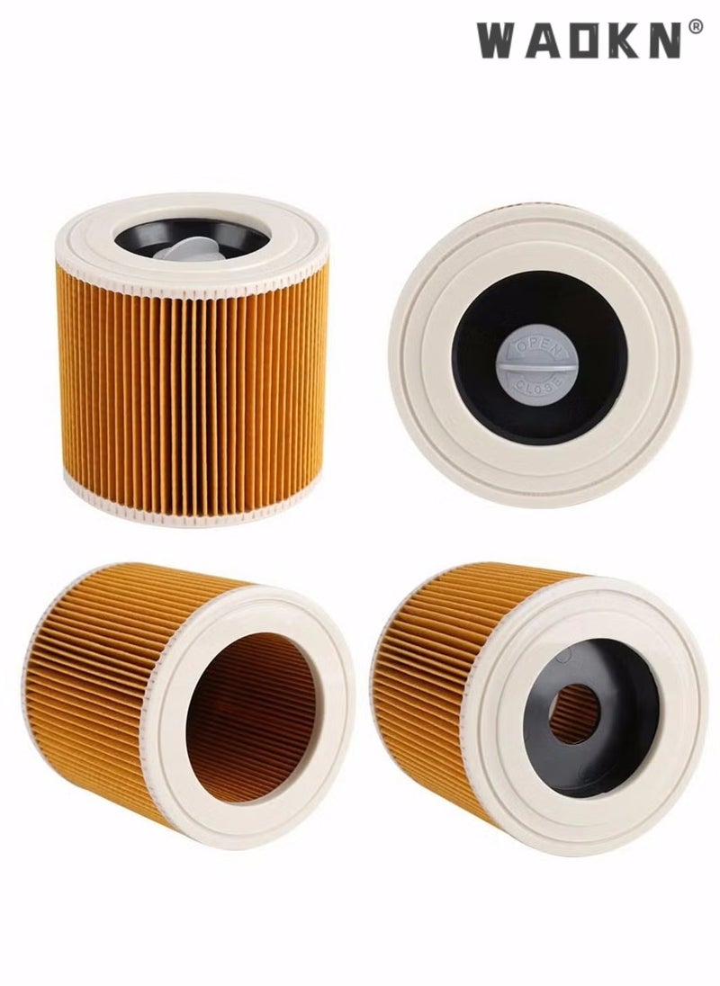WAOKN Replacement Vacuum Filter for Kärcher WD3 Cleaners Cartridge HEPA WD2250 WD3.200 MV2 MV3 WD2 WD3P WD 2200 SE 4001 Wet & Dry Cleaner  - Image 3