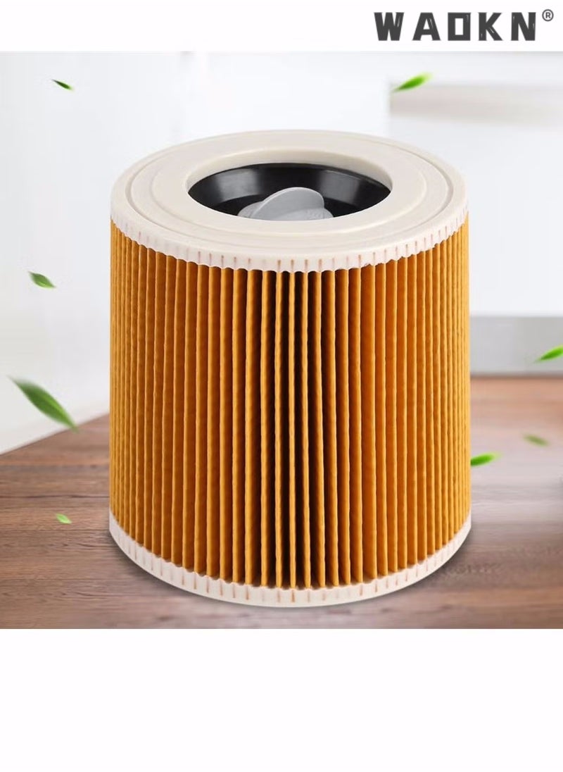 WAOKN Replacement Vacuum Filter for Kärcher WD3 Cleaners Cartridge HEPA WD2250 WD3.200 MV2 MV3 WD2 WD3P WD 2200 SE 4001 Wet & Dry Cleaner  - Image 4