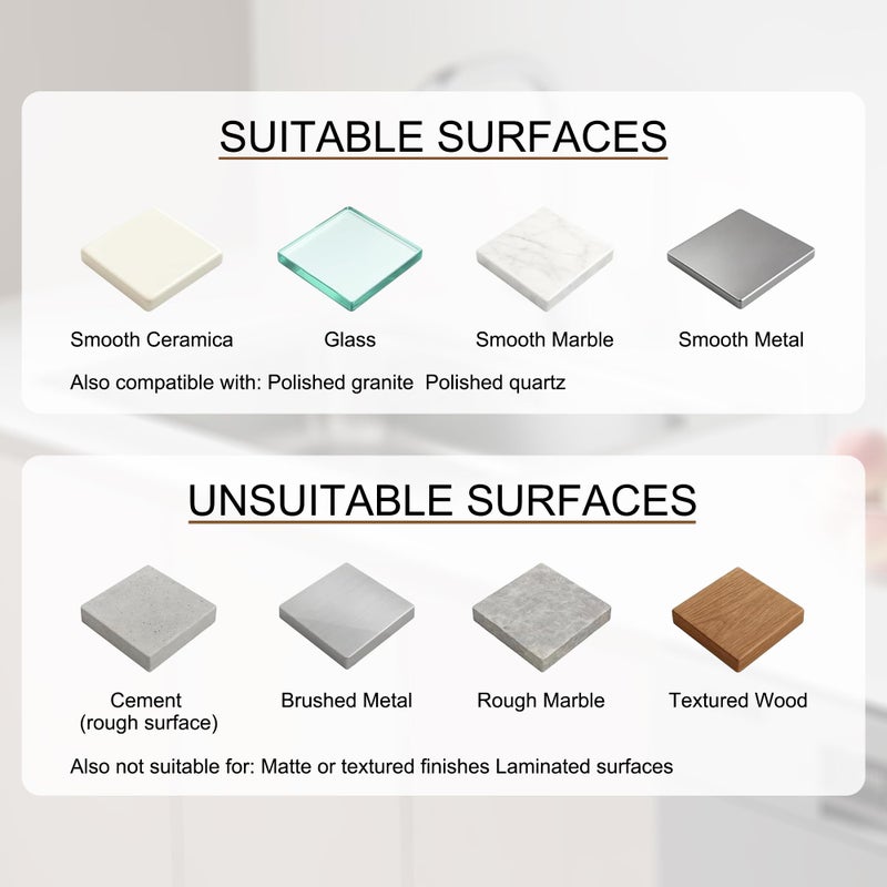 Mofason Silicone Sink Splash Guard, Sink Splash Guard with Suction Cup, Kitchen Sink Splash Guard that Can Be Placed Behind the Sink, Sink Splash Guard(17.3 x 4.1 Inch Black) - Image 4