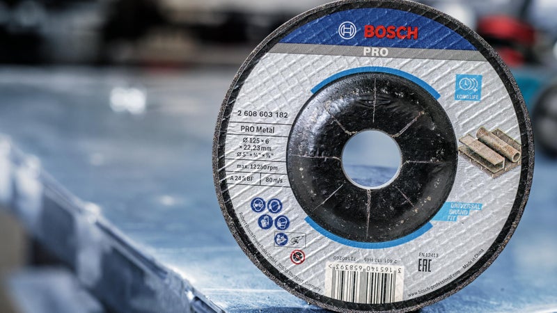 Bosch Professional 1x Standard for Metal Grinding Disc (for Metal, Ø 115 x 6 x 22,23 mm, Depressed Centre, Accessory Angle Grinder) - Image 3