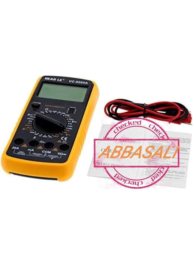 ABBASALI Abbasali DT9025A AC/DC Professional Electric Handheld Tester Meter Digital Multimeter  - Image 1
