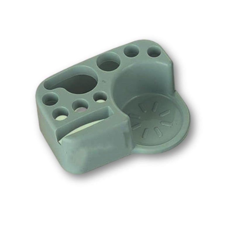 CYROX Multifunctional Space-Saving Toothbrush & Toothpest Storage Rack, Plastic Countertop Toothbrush Holder, Bathroom Storage (1Pcs) - Image 3