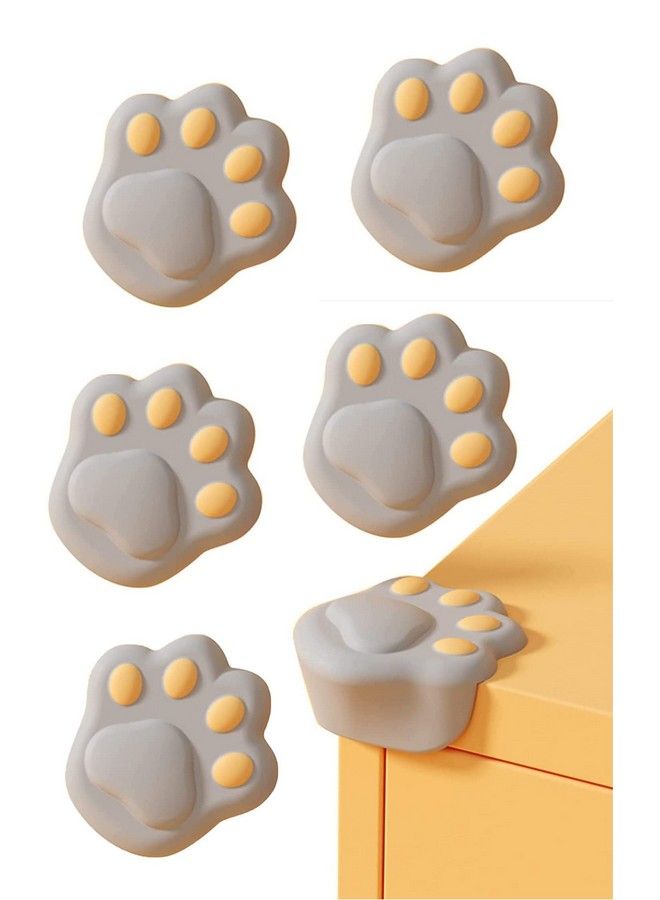 P-Plus International Safety Corner Cushion; Child Proofing Corner Guard; Child Safety Home Furniture Safety Bumper Baby Proof Table Protector(Grey Pack Of 6) - Image 2