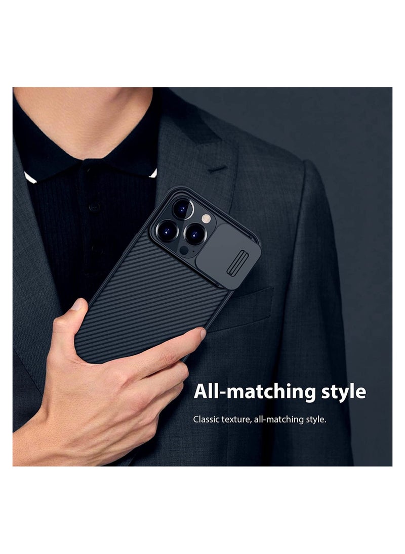 Raxoom غطاء حماية كاميرا آيفون 14 برو كام شيلد برو سلايد - مقاوم للخدوش أزرق - Image 3