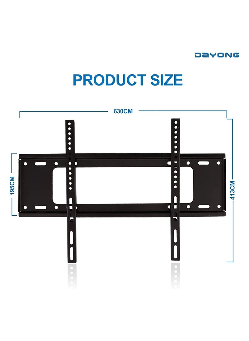 DAYONG Fixed TV Wall Mount,TV Stand/Television Stands for Most 40-85 inch TVs,TV Mounting Bracket VESA 600X400mm Up to 50kg,Fits LED LCD OLED Flat Curved Screen TVs - Image 2