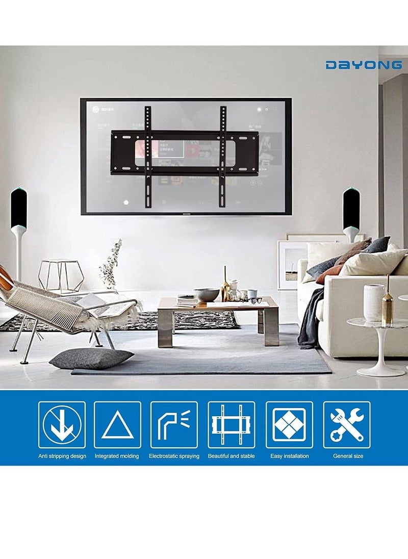 DAYONG Fixed TV Wall Mount,TV Stand/Television Stands for Most 40-85 inch TVs,TV Mounting Bracket VESA 600X400mm Up to 50kg,Fits LED LCD OLED Flat Curved Screen TVs - Image 5