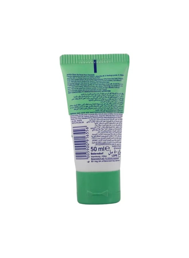 Nivea Clear Up Deep Pore Cleanser For Visible Skin Improvement- 50ml - Image 2