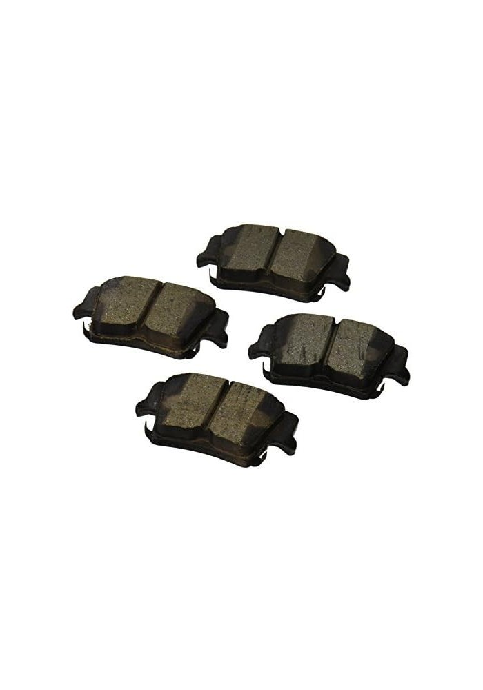 BOSCH BC1057 QuietCast Premium Ceramic Disc Brake Pad Set - Rear for Select Chrysler and Dodge Models - Image 2