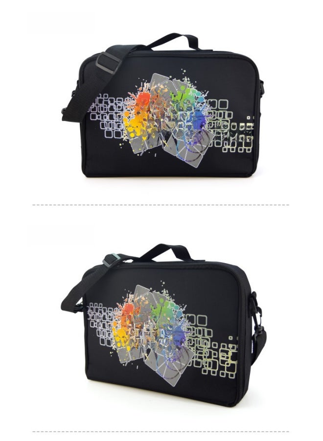 Magic Domain Culture Magic Cube Bag Magic Cube Competition Special Bag Travel Leisure Oxford Cloth Shoulder Carrying Bag-Color:Magic Cube Bag  - Image 3