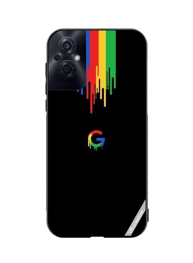 VR CREATIVE Protective Case Cover For Oppo Reno8 Z Google Design Multicolour - Image 1