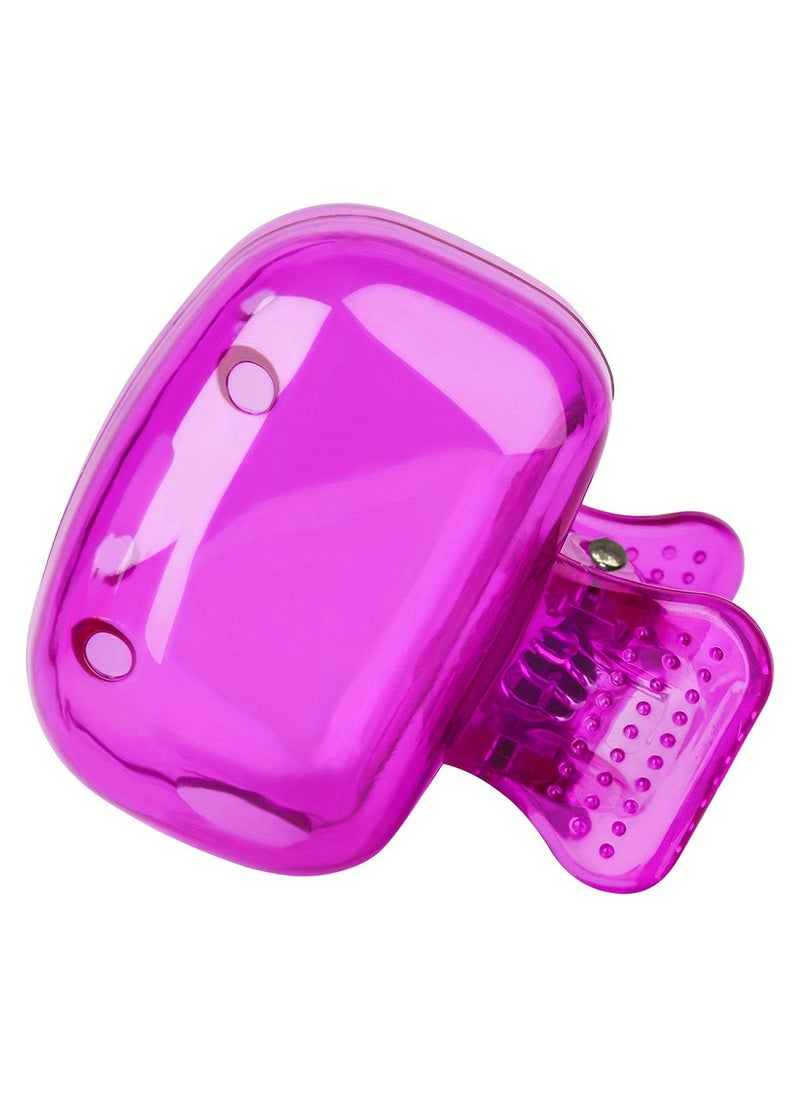 Generic Travel Toothbrush Case Protective Holder Purple (separate bag) 