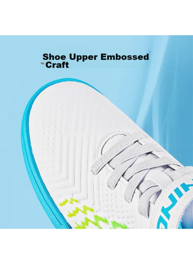 Li-Ning Li-ning Soccer Cleats For Children, Molded Studs, Elementary School Students, Older Kids, Professional Training And Competition Shoes, Laceless, Non-slip Cleats, Size 34 - Image 4