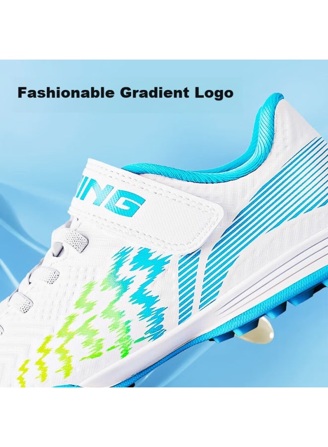 Li-Ning Li-ning Soccer Cleats For Children, Molded Studs, Elementary School Students, Older Kids, Professional Training And Competition Shoes, Laceless, Non-slip Cleats, Size 34 - Image 5