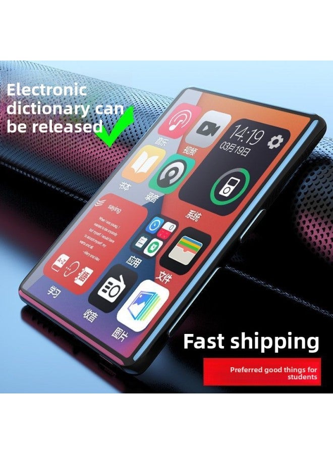 KK Full Screen Walkman Student Edition High-use Novel Reader English Listening Player-Color:3.2inch Touch Screen [metal Version With External + Bluetooth]-Capacity:64g [comprehensive] Already Popular Novel Movie English - Image 3