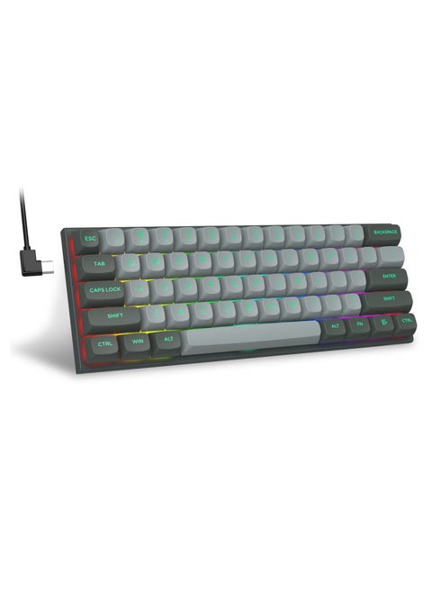 61 Keys Rapid Trigger Gaming Keyboard, RGB Magnetic Switch Mechanical Keyboard with 8000 Return Rate, Metal Panel, PBT Keycaps and Macro Customize for Windows,Game Consoles