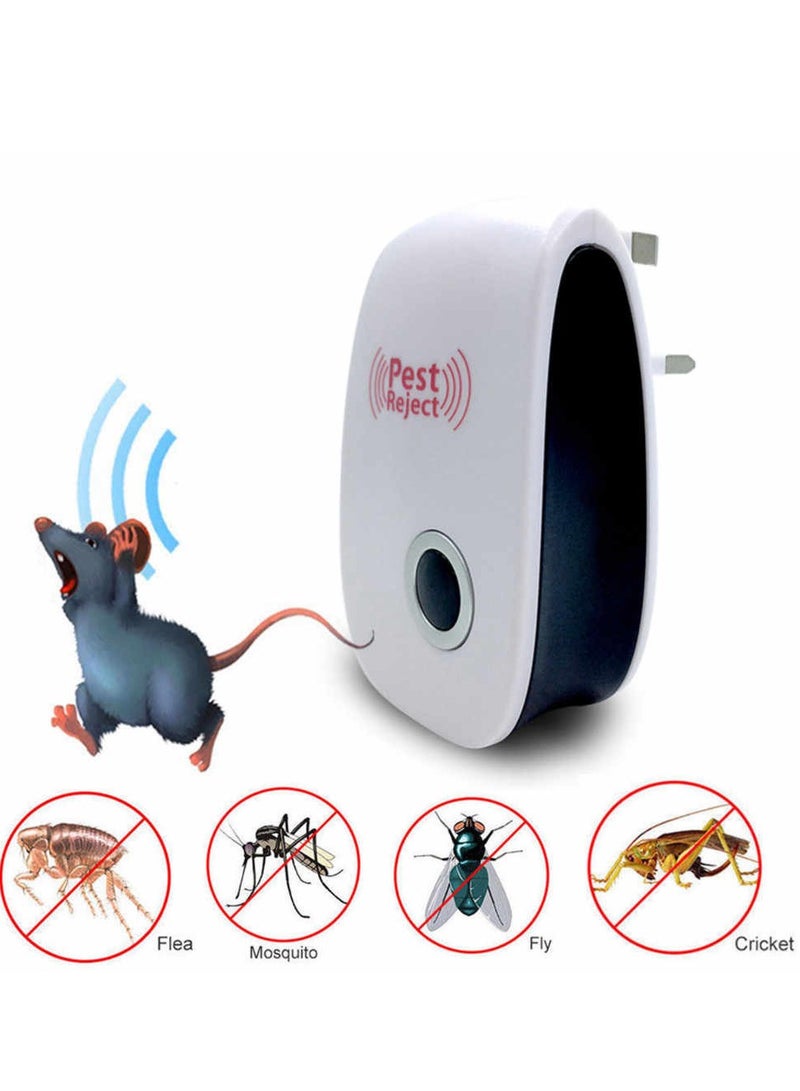 MARGOUN 4 Pack Of Ultrasonic Pest Repeller Plug in Insects Electronic Pest Repellent Rodent Repellent Indoor Pest Control for Home Kitchen Office - Image 2