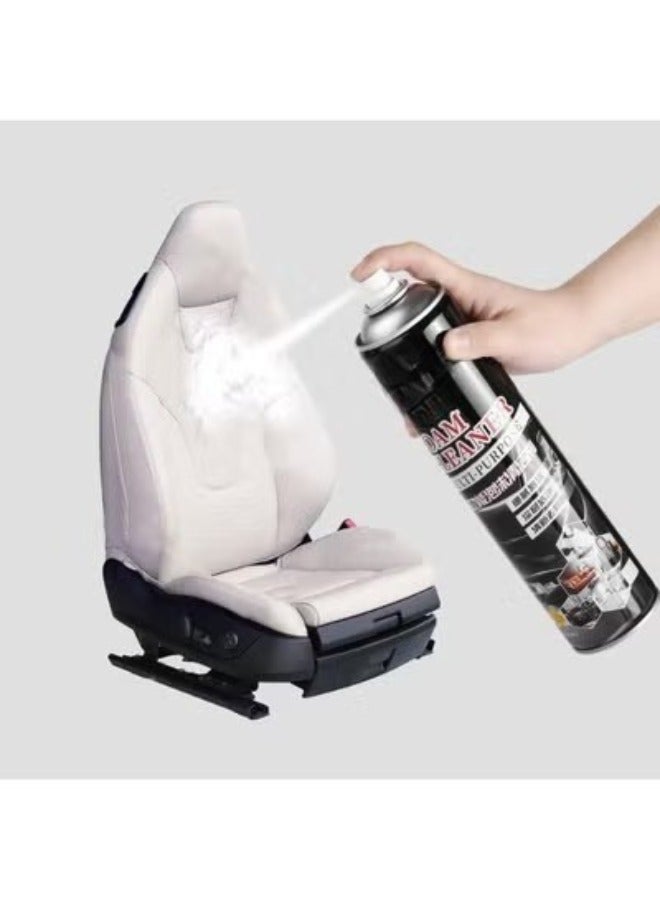 Foam Spray Cleaner 650ML – Multi-Purpose Dry Cleaning Solution for Upholstery, Rugs, Curtains, and Car Interiors – Easy Brush Application, Water-Free, Fresh Results - Image 4