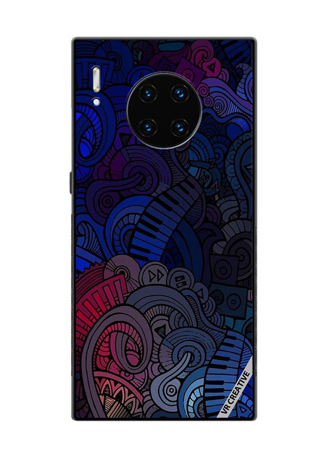 VR CREATIVE Protective Case Cover For Huawei Mate 30 Pro Music Design Multicolour - Image 1