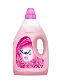 Comfort منعم الأقمشة السائل فلورا سوفت سينت، وردي، 4 لتر، 68564282 