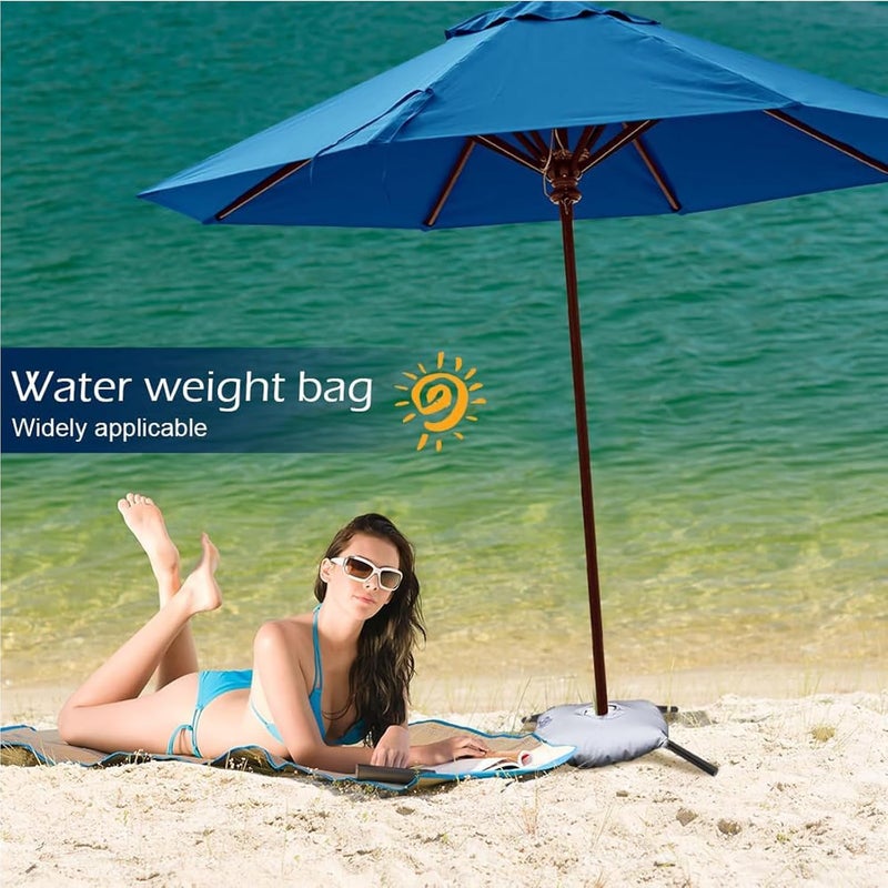 Water Weight Bag for Outdoor Umbrella Stand Parasol Portable Folding Design Round Beach Patios Anchors Outdoor Equipment Stabilizer - Image 2
