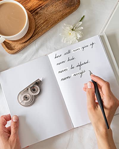 Lzerking Correction Tape, White, 6-Count, Make Instant Corrections With No Drying Time - Image 4