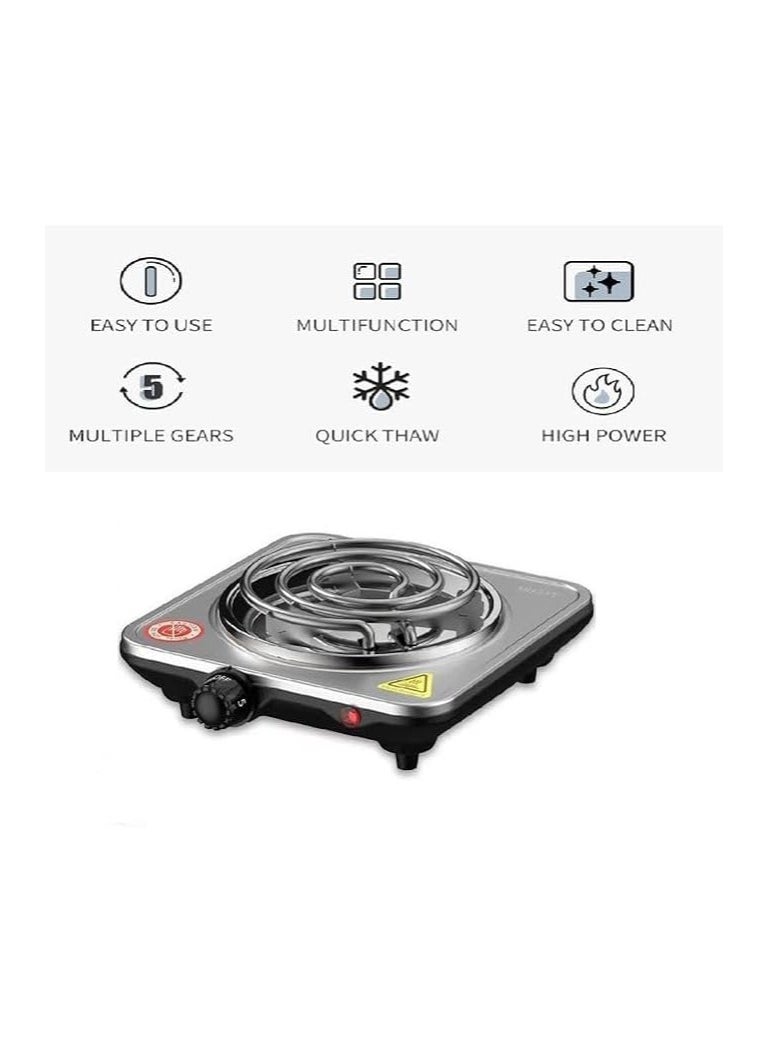 Sokany Stainless Steel Stove Heater, 1000 Watt, SK-5114