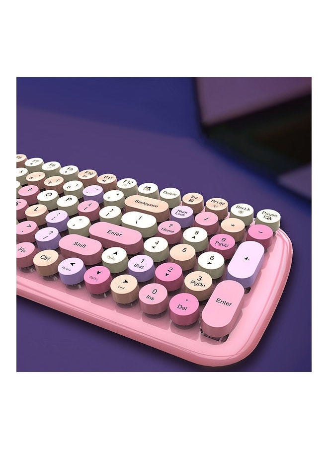 NIBEMINENT Mofii Candy XR 2.4g Wireless Keyboard & Mouse Combo Pink  - Image 2