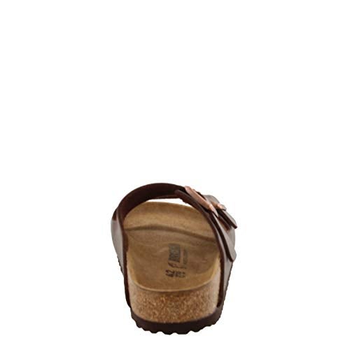 Birkenstock Women's Arizona Birko-Flo Dark Brown Birko-flor Sandals - 45R EU (US Men's 12-12.5) - Image 5