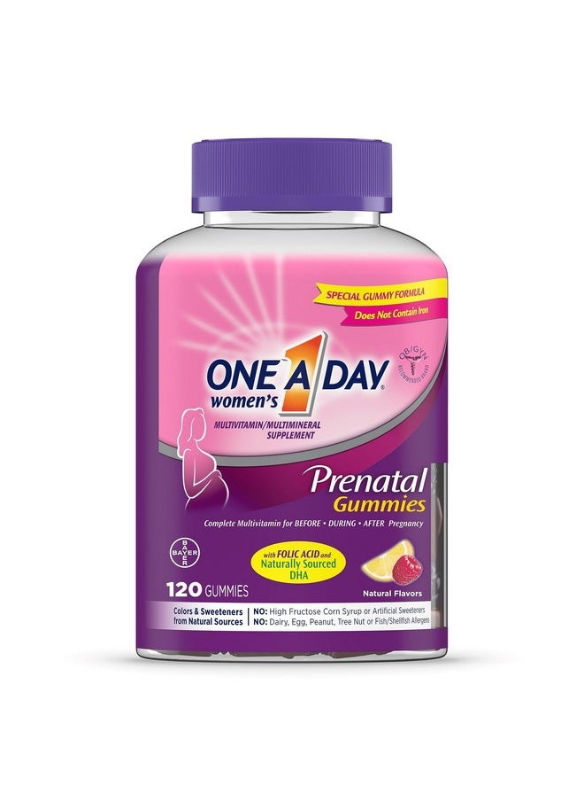 One A Day Women’s Prenatal Multivitamin Gummies Including Vitamin A, C, D, B6, B12, Folic Acid & more, 120 Count, Supplement for Before and During Pregnancy - pzsku/ZD54DCE49112668A3660FZ/45/_/1740202039/4c7012f5-3545-42f9-92e8-e613a2a518c5