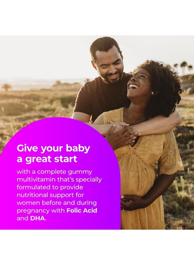 One A Day Women’s Prenatal Multivitamin Gummies Including Vitamin A, C, D, B6, B12, Folic Acid & more, 120 Count, Supplement for Before and During Pregnancy - Image 3